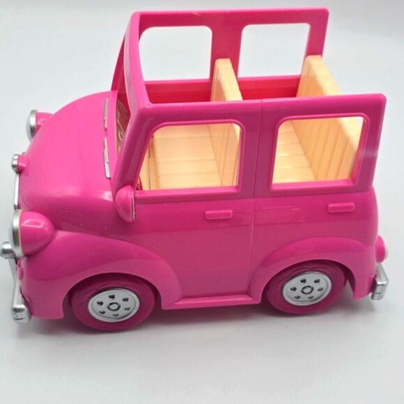 Li'l Woodzeez Pink Happy CAMP3R Breezy Buggy Car Toy - Picture 4 of 13
